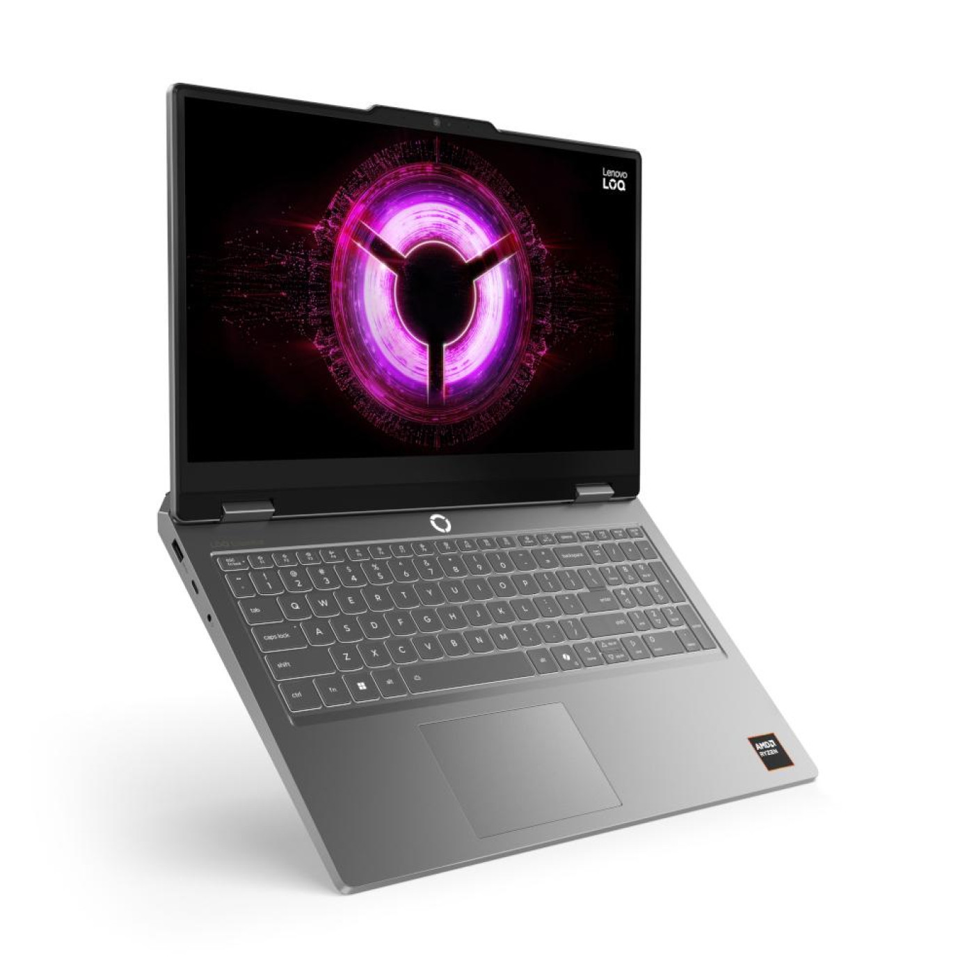 Ноутбук Lenovo 15.6 LOQ Essential 15ARP11 F/Ryzen 5 150/16GB/1TB/RTX 5050 8GB/DOS/Luna Grey (83VA0021RA)