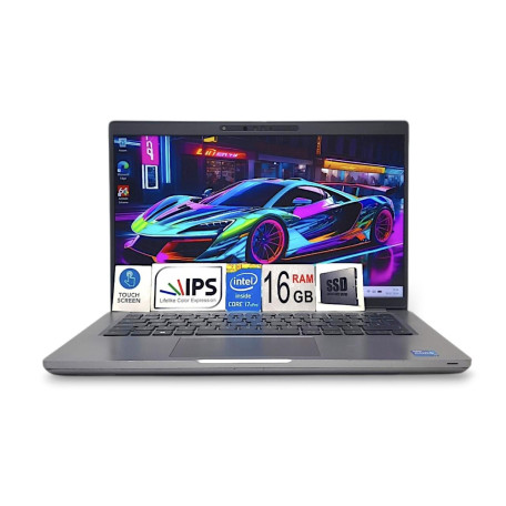 Ноутбук Dell 14 Latitude 5431 Touch FHD IPS/Intel Core i7-1270P/16GB/256GB SSD/Intel Iris Xe Graphics/DOS/Grey (13351) Б/в