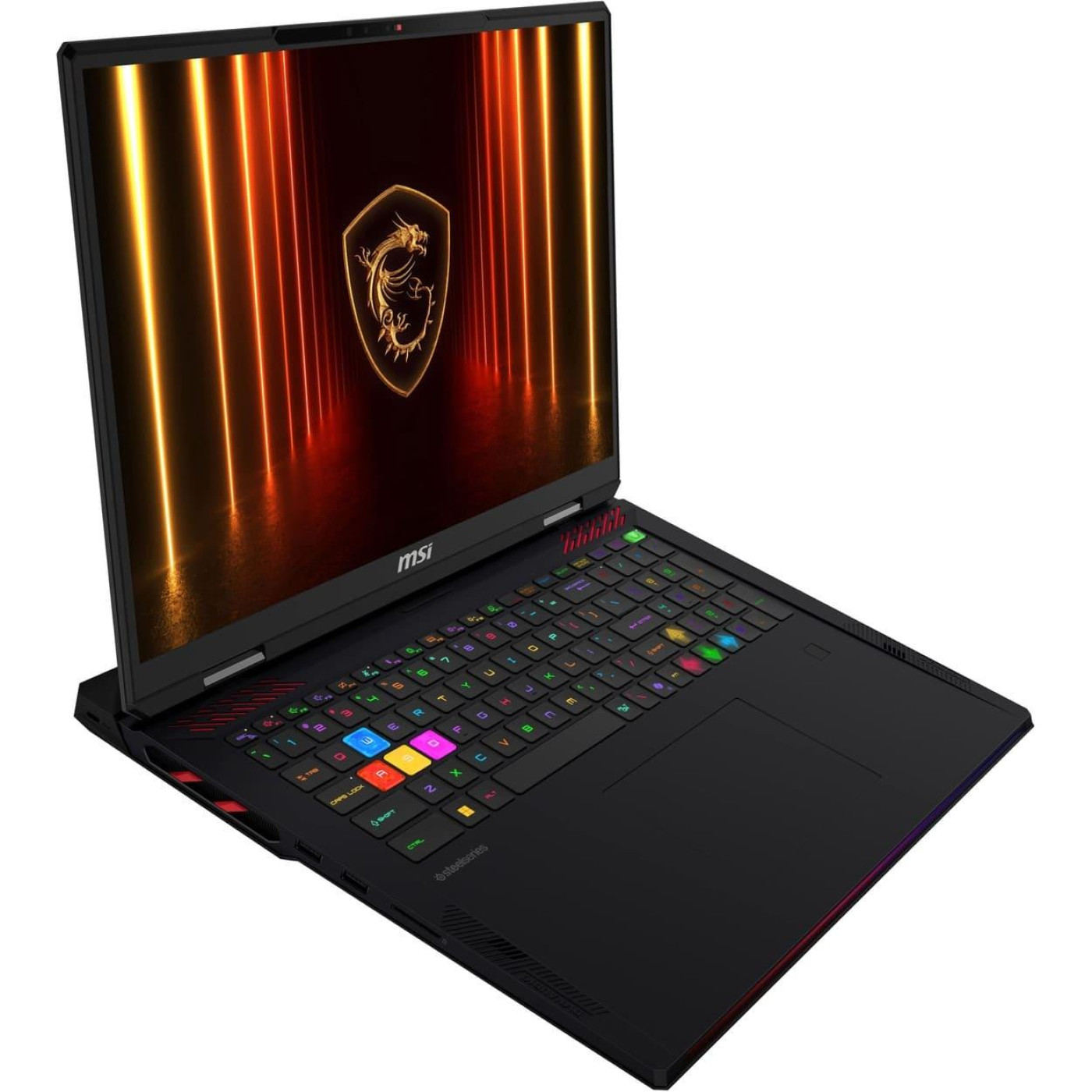 Ноутбук MSI 18 Raider 18 HX AI A2XWIG-251UA 4K/U9-275HX/64GB/2TB SSD/RTX 5080 16GB/W11Home/Black (9S7-182462-251)