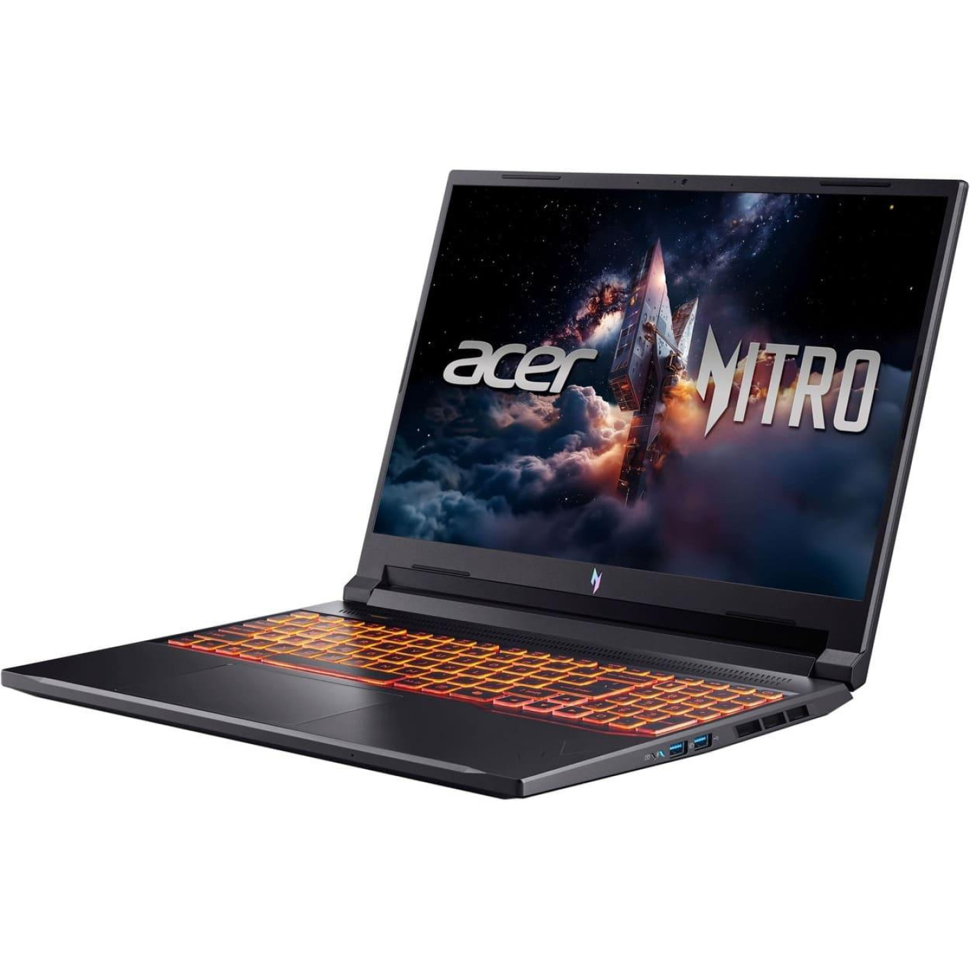 Ноутбук Acer 16 Nitro V 16 ANV16-72-98FJ WUXGA IPS 180Hz/Intel Core 9 270H/16GB/512 SSD/RTX 5070/W11H/Obsidian Black (NH.U2FAA.001)