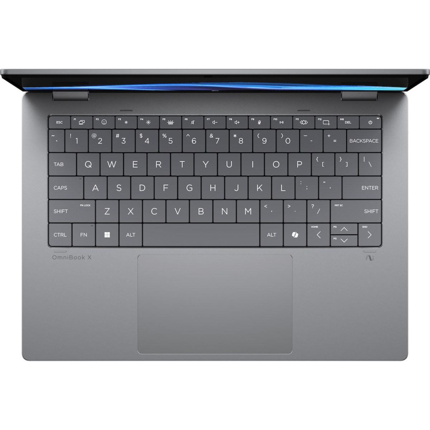 Ноутбук HP 14 OmniBook X Flip x360 14-fk0004ua 2048x1080 IPS Touch/Ryzen 5 AI 340/16GB/512SSD/UMA/W11H/Grey (C3VD1EA)