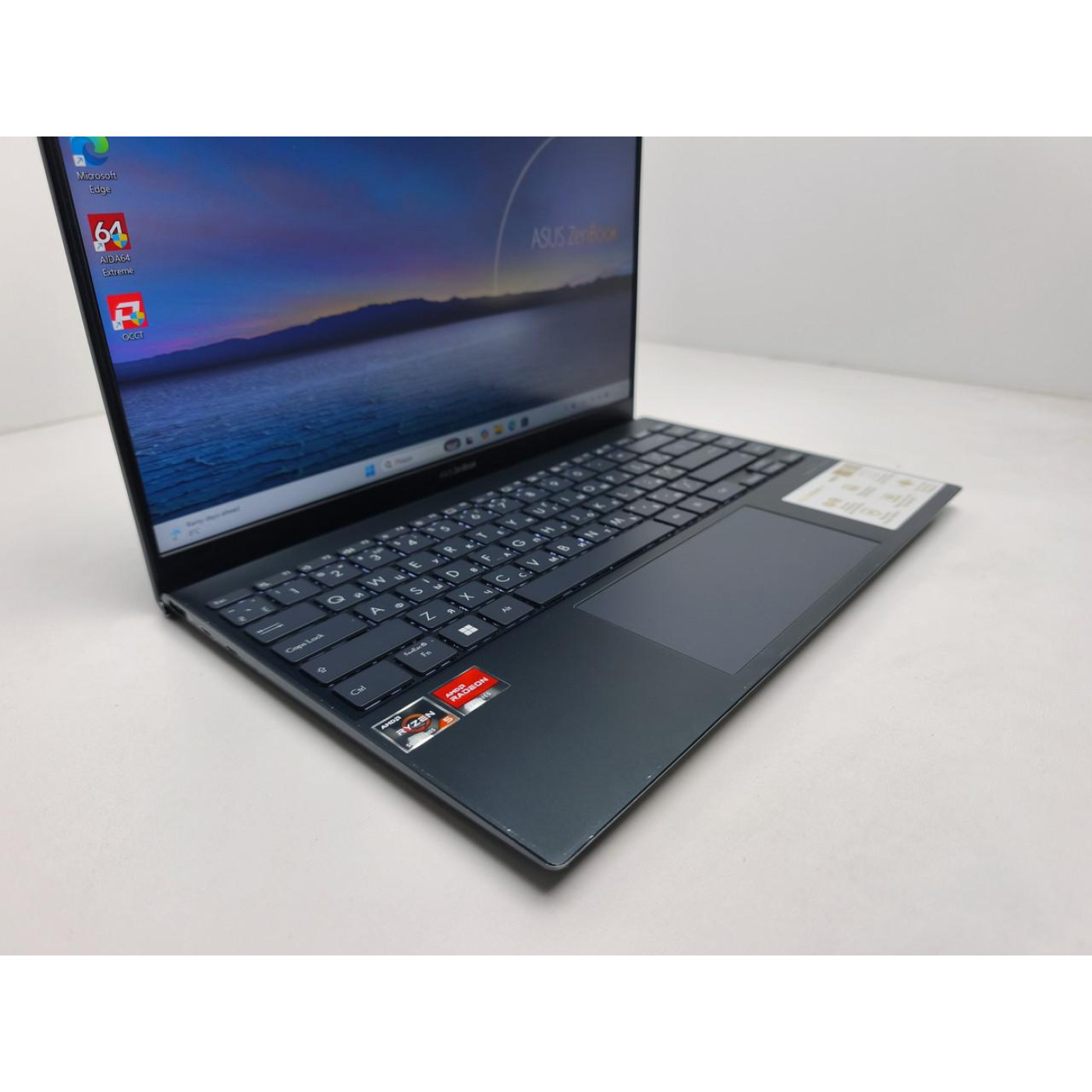 Ноутбук ASUS 14 ZenBook 14 FHD IPS/Intel Core i7-1065G7/16GB/512GB SSD/Intel Iris Plus Graphics/DOS/Gray (14529) Б/у