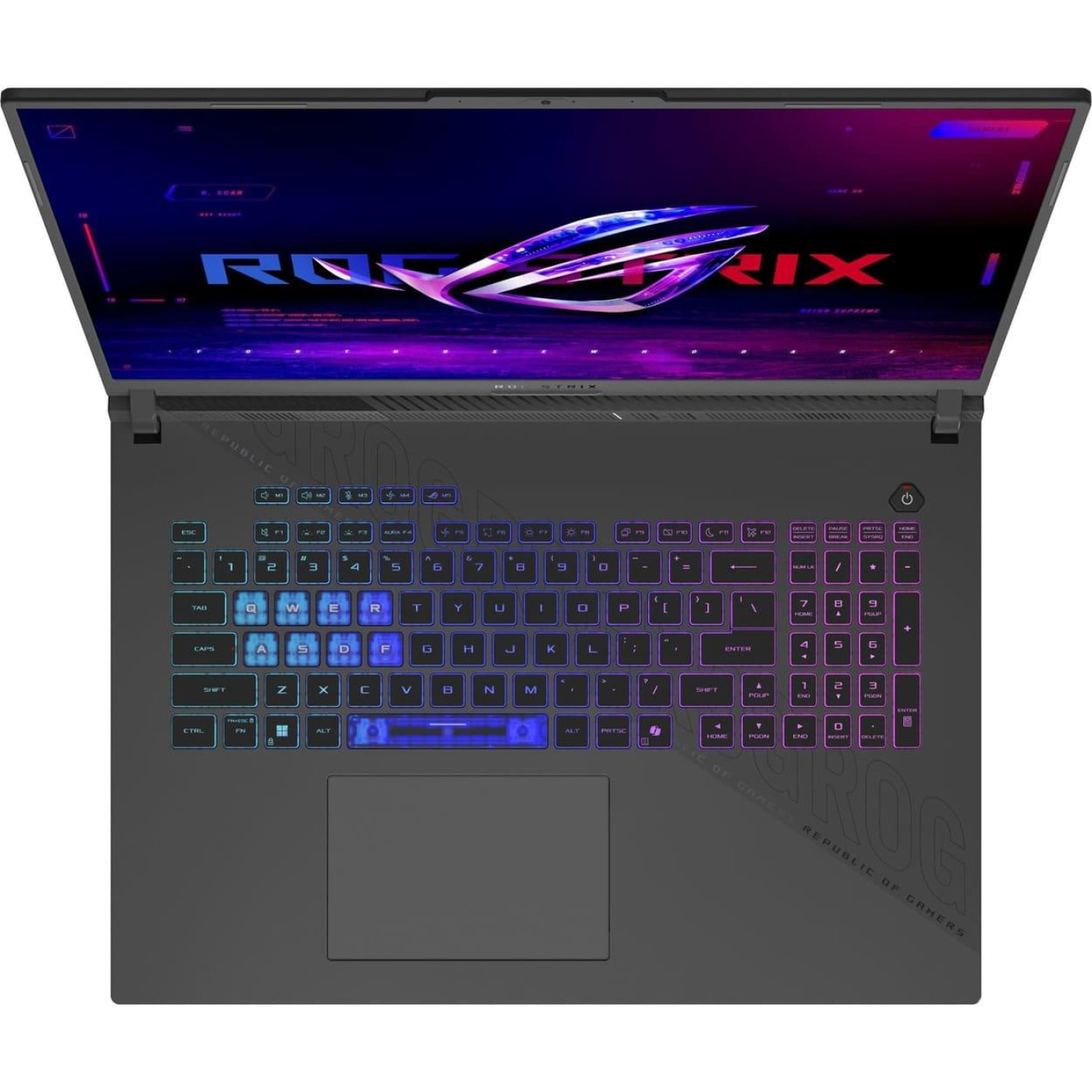 Ноутбук ASUS 18 ROG Strix G18 G814PM-S8120 1920x1080 IPS/AMD Ryzen 9 8940HX (5.3 ГГц)/16GB/512GB/RTX 5060 8GB/DOS (90NR0L28-M00670)