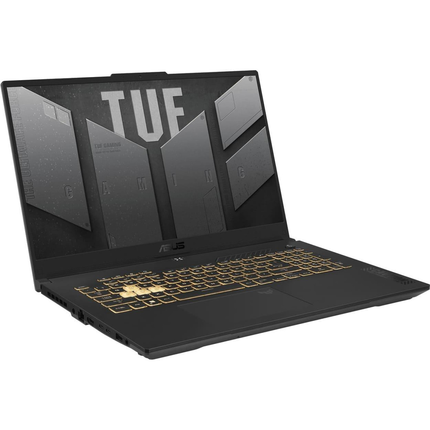 Ноутбук ASUS 17.3 TUF Gaming A17 FX707VJ-HX027 FHD IPS 144Hz/Intel Core 5 210H/16GB/512 SSD/RTX 3050 6GB/DOS/Graphite Black (90NR0MY5-M00160)