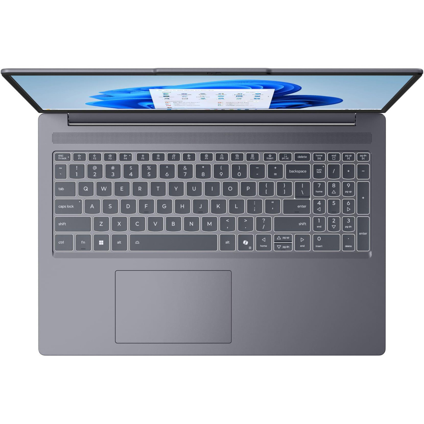 Ноутбук Lenovo 16 IdeaPad Slim 3 16ARP10 WUXGA IPS 60Hz/Ryzen 5 150/512SSD/16GB/UMA/DOS/Luna Grey (83K800E6RA)