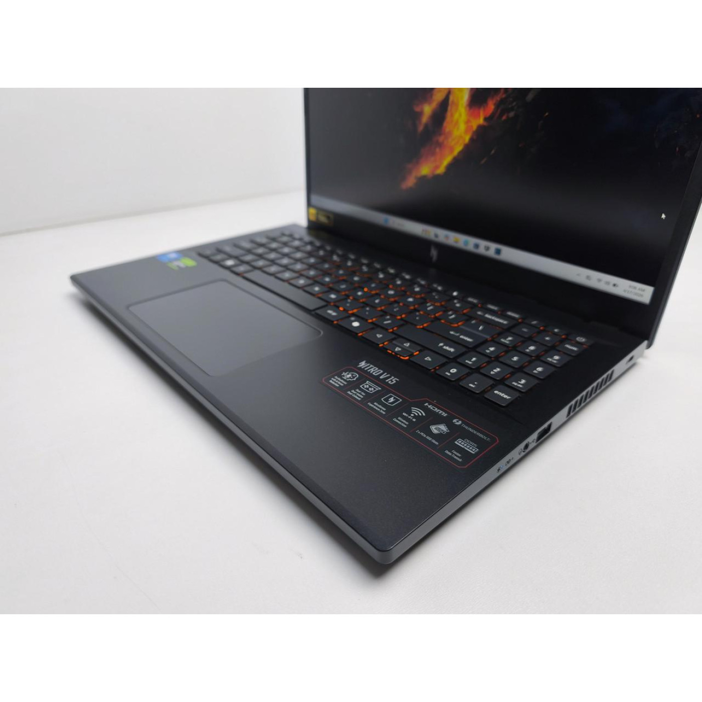 Ноутбук Acer 15.6 Nitro V15 ANV15-52-58P7 FHD 165Hz/Intel Core 5 210H/16GB/512 SSD/RTX 4050 6GB/DOS (NH.U0NAA.008)
