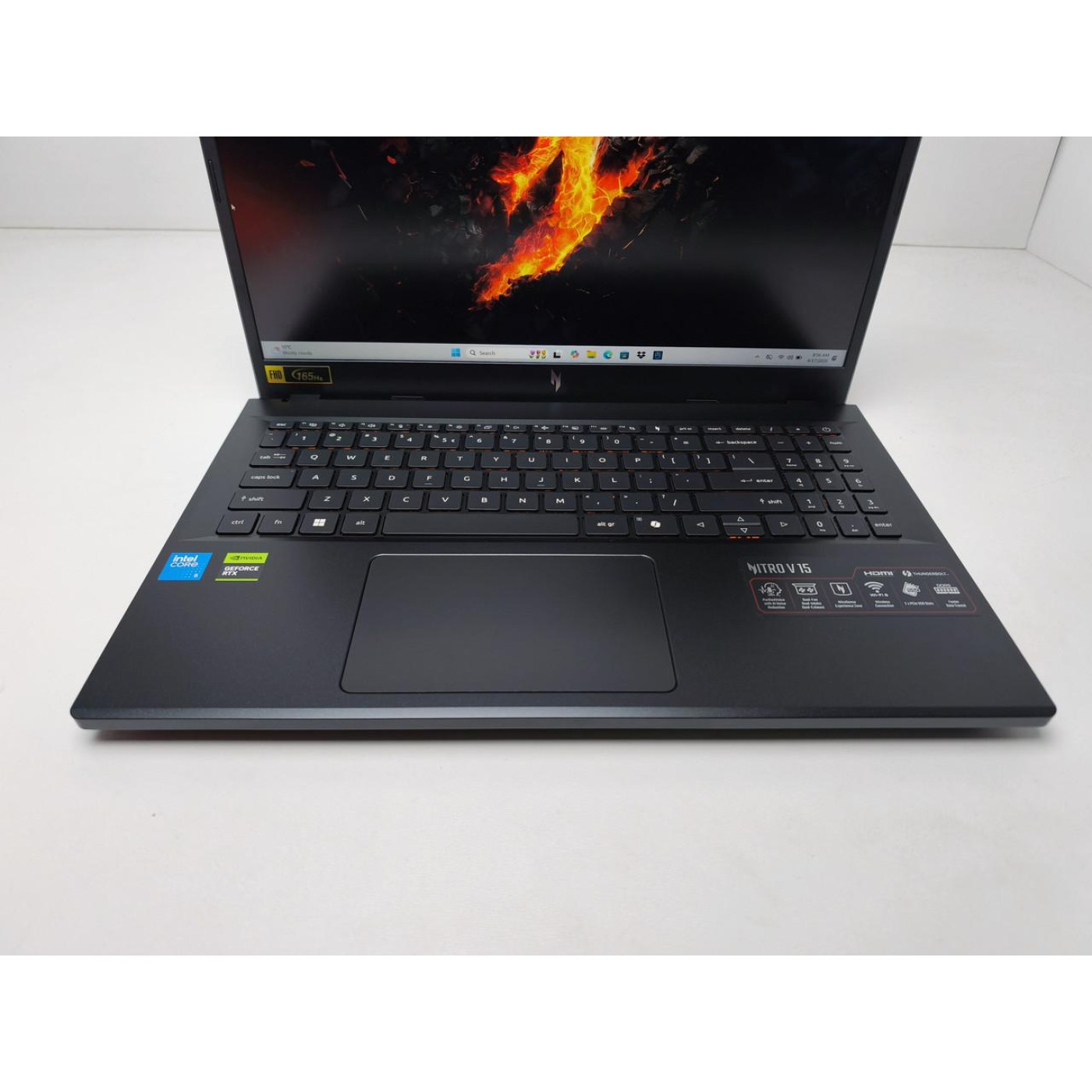 Ноутбук Acer 15.6 Nitro V15 ANV15-52-58P7 FHD 165Hz/Intel Core 5 210H/16GB/512 SSD/RTX 4050 6GB/DOS (NH.U0NAA.008)