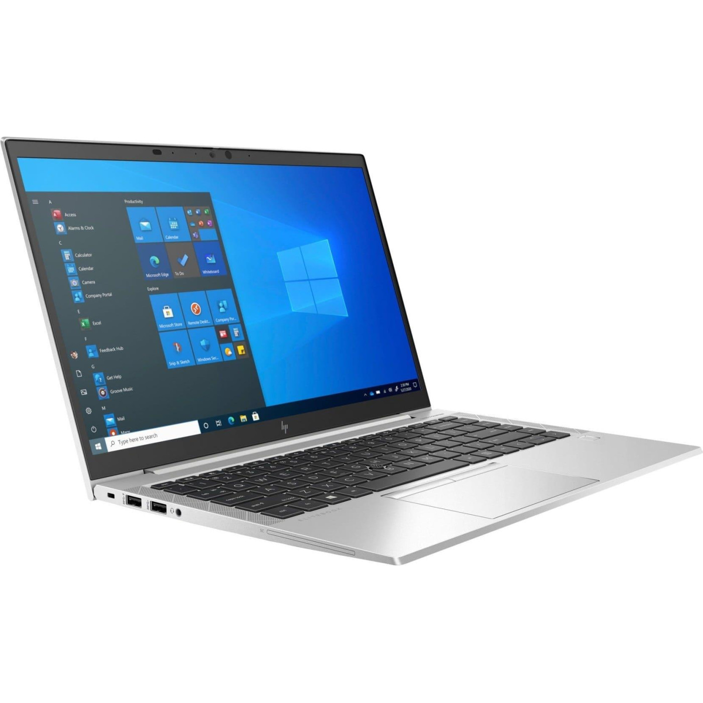 Ноутбук HP 14 EliteBook 840 G8 FHD IPS/Intel Core i7-1165G7/8GB/256GB SSD/Intel Iris Xe Graphics/DOS/Silver (3C8F4EA) Б/в