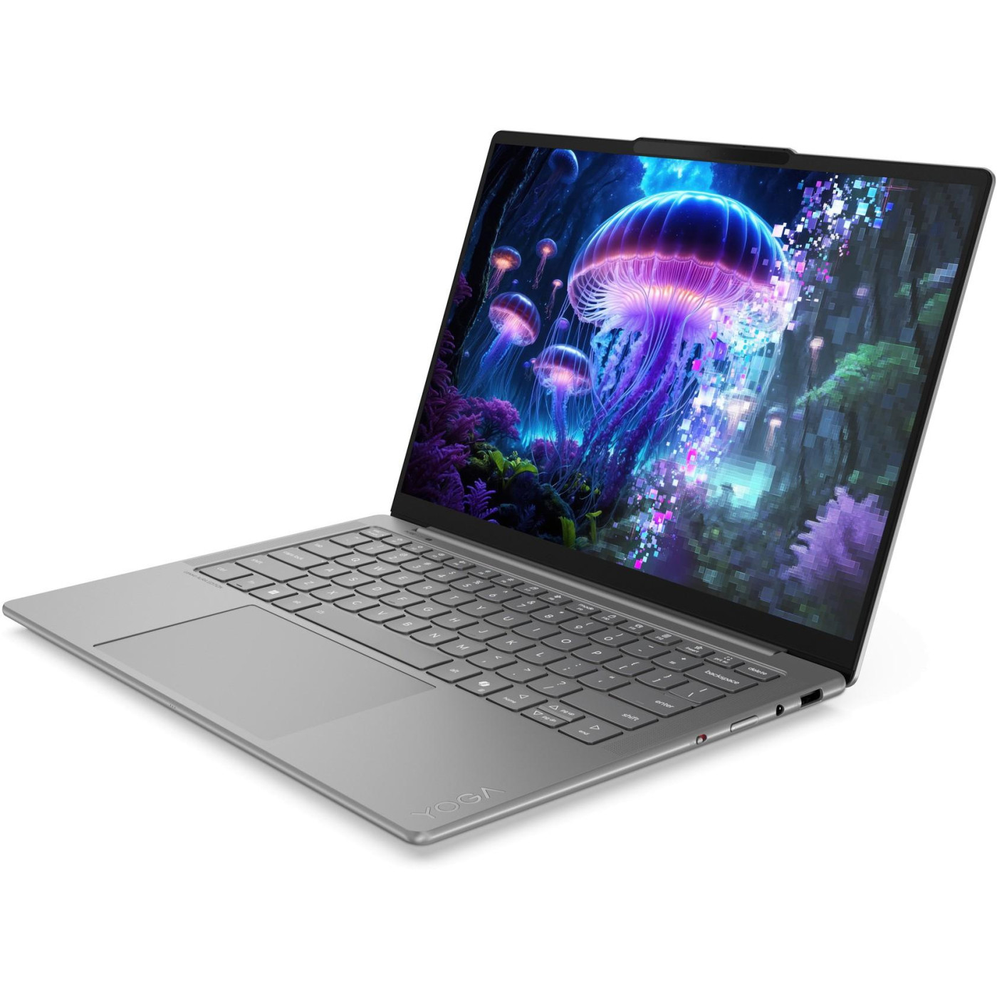 Ноутбук Lenovo 14 Slim 7 14ILL10 OLED (1920x1200) Full HD+ Touchscreen/Intel Core Ultra 7 258V (2.2 - 4.8 ГГц)/32GB/1TB/Intel Arc Graphics/DOS/Luna Gr U1