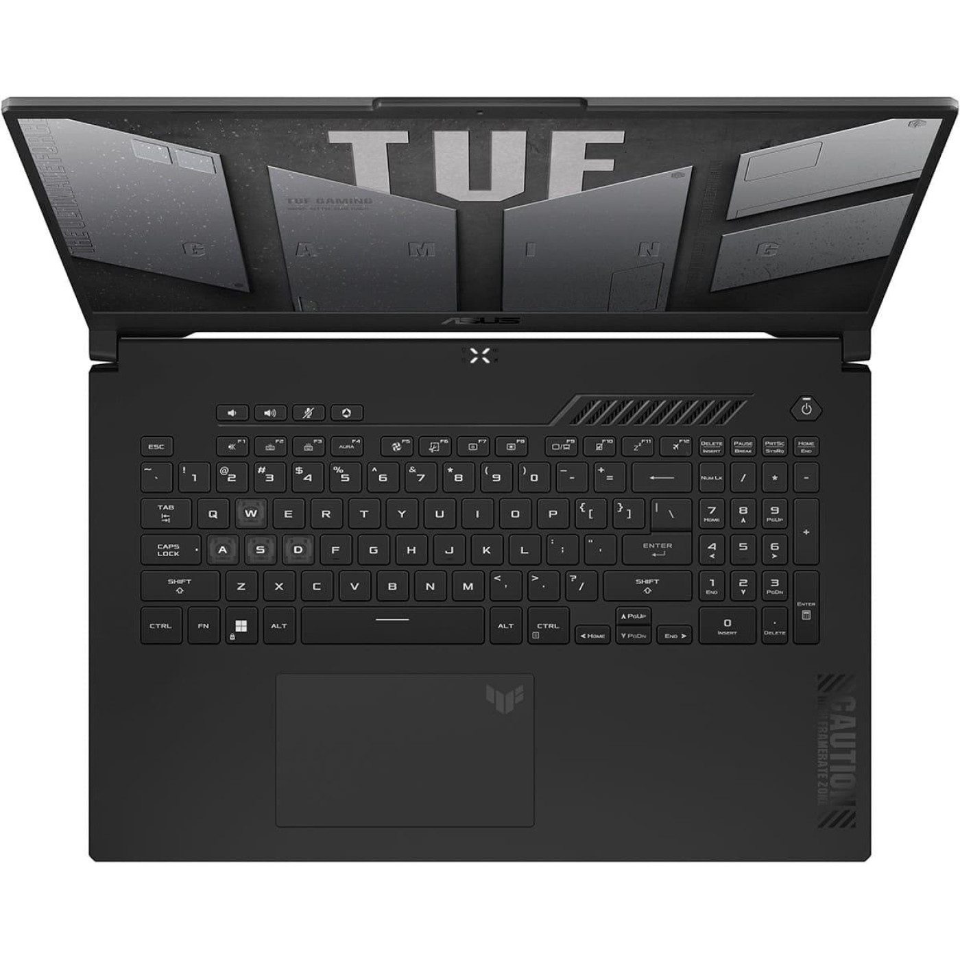 Ноутбук ASUS 17 TUF Gaming F17 (2023) FX707VI-HX045 1920x1080 144Hz/i7-13620H/32GB/1TB SSD/RTX 4070/DOS/gray (FX707VS-HX45) Б/в
