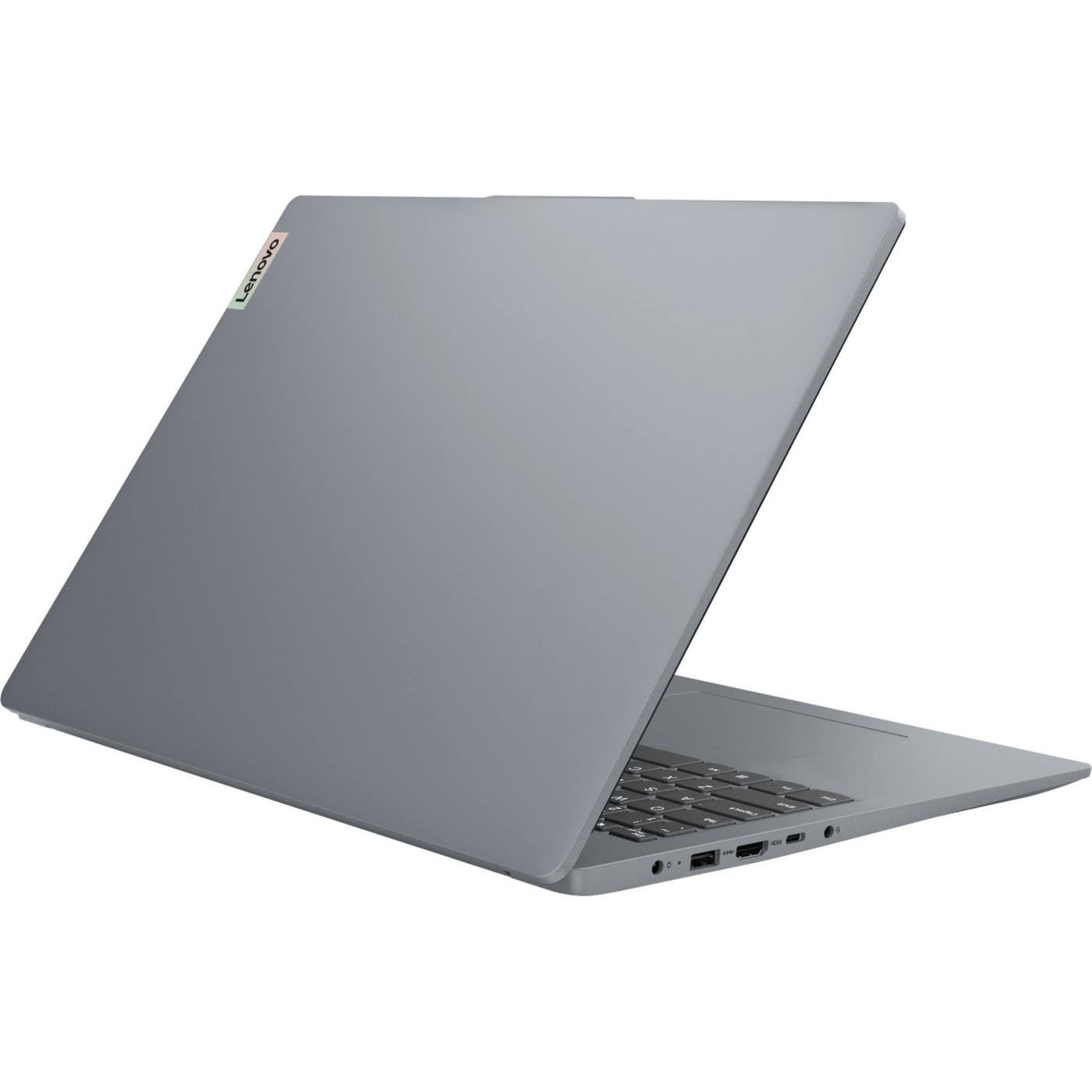 Ноутбук 15 Lenovo IdeaPad Slim 3 15AMN8 FullHD IPS/AMD Ryzen 3 30/8GB/512 SSD/AMD Radeon/DOS/Grey (82XQ01K5RA)