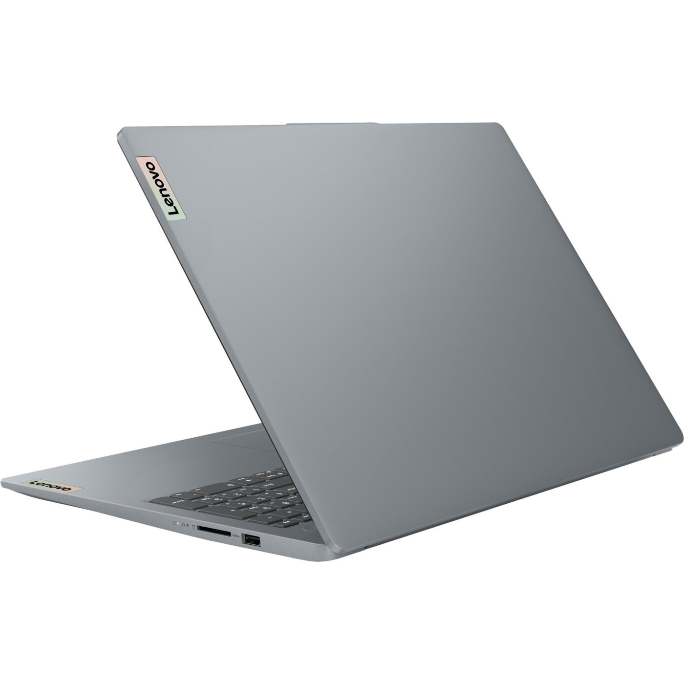 Ноутбук 15 Lenovo IdeaPad Slim 3 15AMN8 FullHD IPS/AMD Ryzen 3 30/8GB/512 SSD/AMD Radeon/DOS/Grey (82XQ01K5RA)