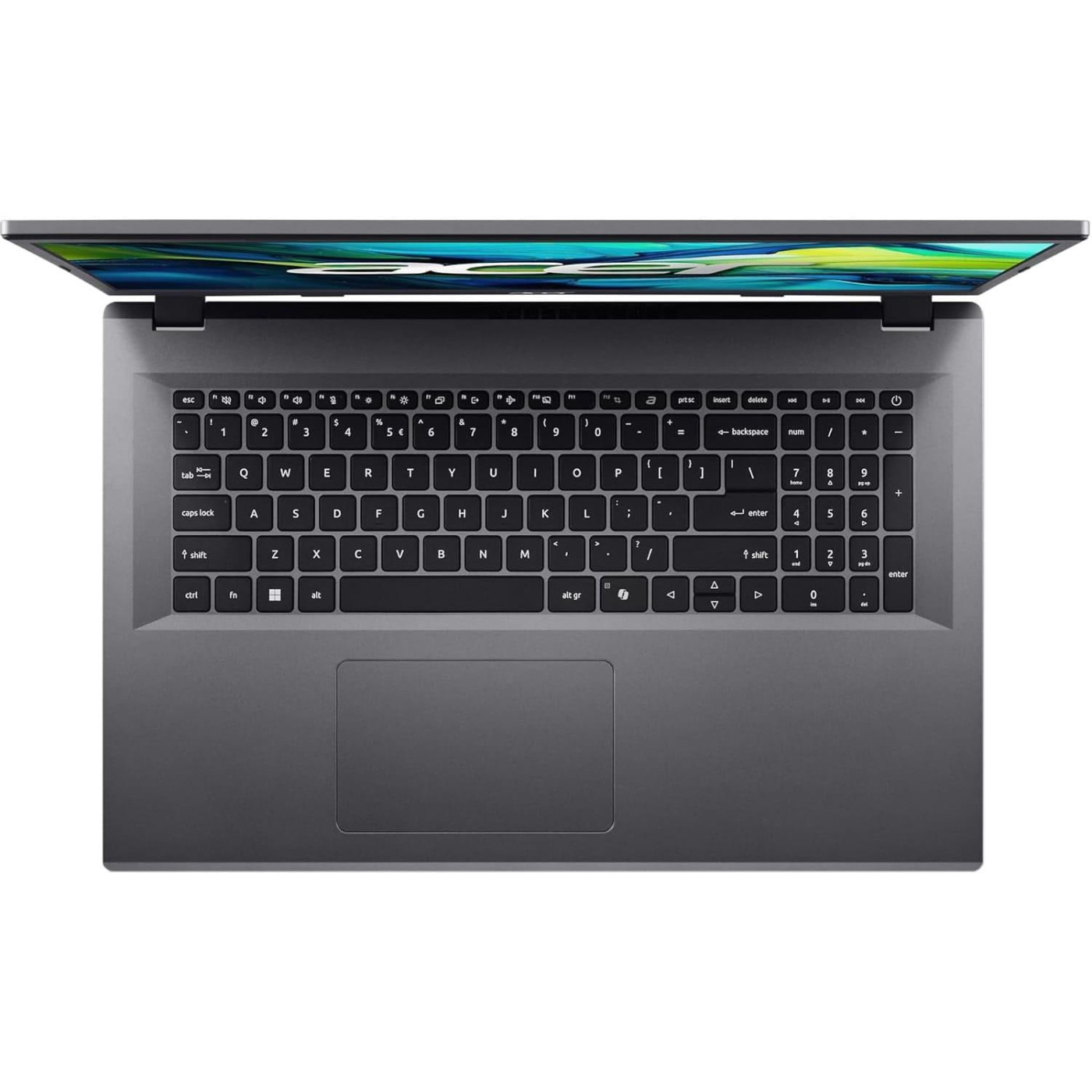 Ноутбук Acer 17 Aspire Go AG17-31P FHD IPS, Intel C N150, 8GB, F512GB, UMA, Lin, сірий (NX.J8ZEU.005)