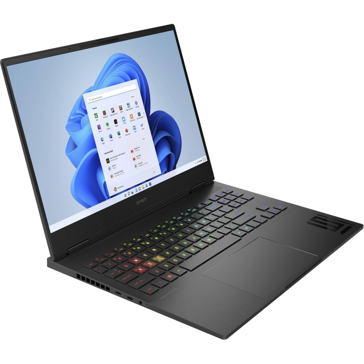 Ноутбук HP 16 OMEN 16-ak0005ua 2K IPS/AI7-350/32GB/1TB SSD/RTX 5060 8GB/DOS/Чорний (BV8Y6EA)