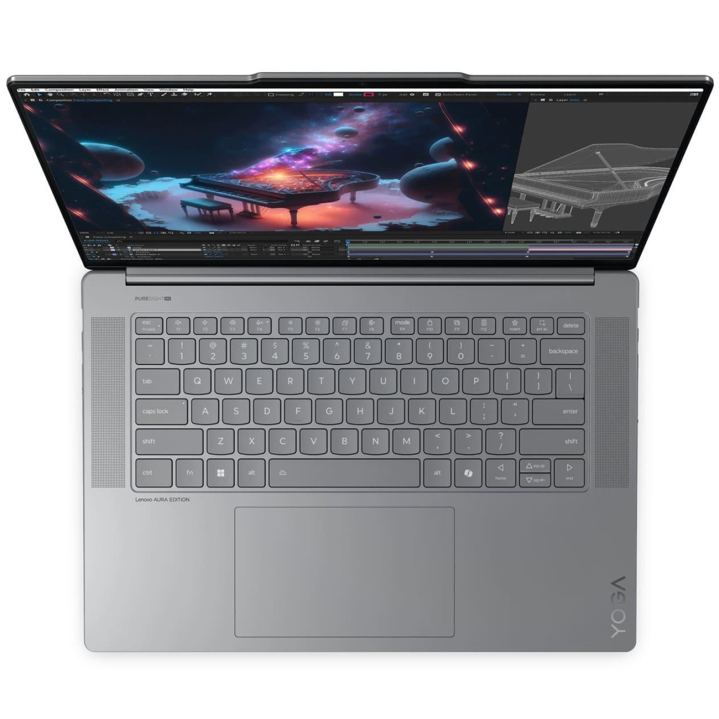 Ноутбук 15 Lenovo Yoga Slim 7 15ILL9 IPS;2880x1800/Intel Core Ultra 7 256V/ 16GB/1TB SSD/Windows (83HM001GGE) Б/у