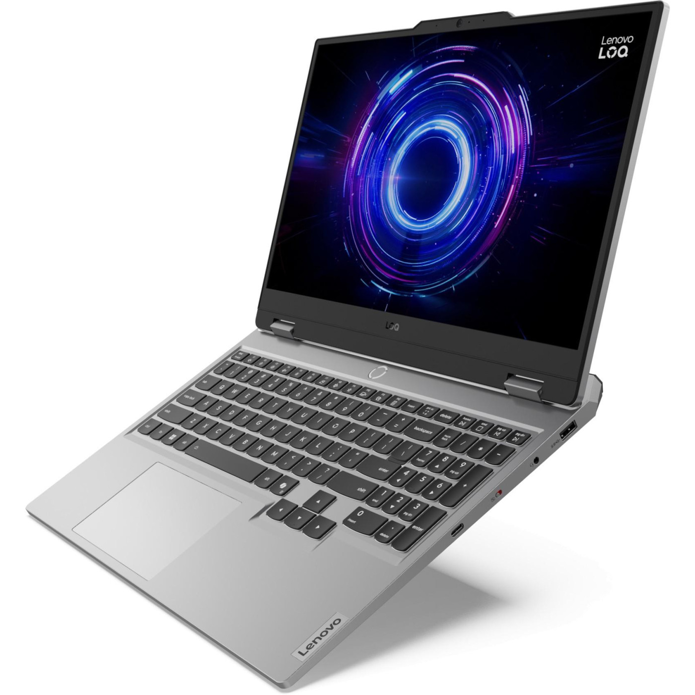 Ноутбук Lenovo 15.6 LOQ 15IRX10 FHD IPS 144Hz/Intel i5-13450HX/16GB/1TB/RTX 5050/W11H/Luna Gray (83JE0012US *)