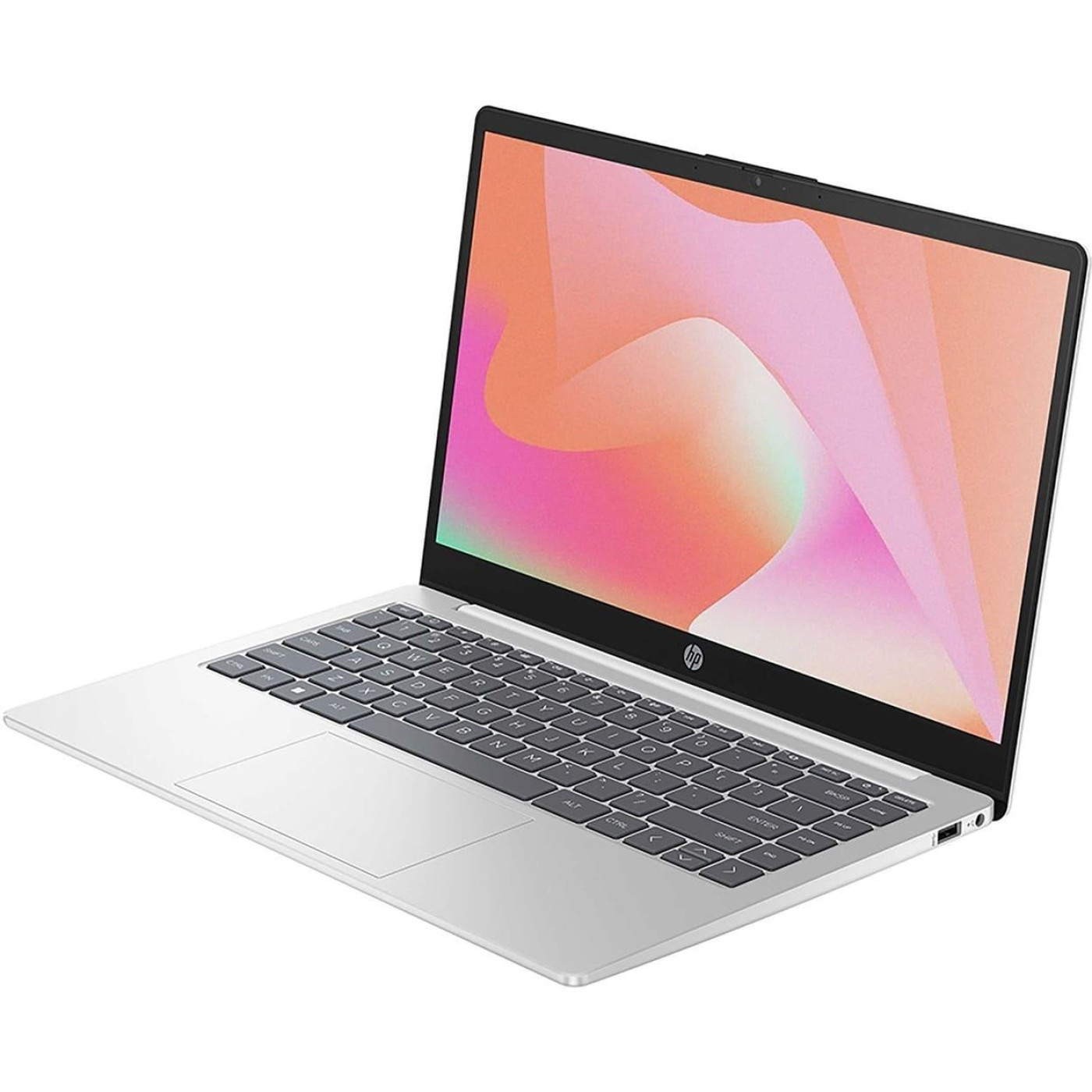 Ноутбук HP 14 14-em0000ua FHD IPS/Ryzen 5 7520U/16GB/512SSD/Radeon/W11H/Silver (D16DLEA)