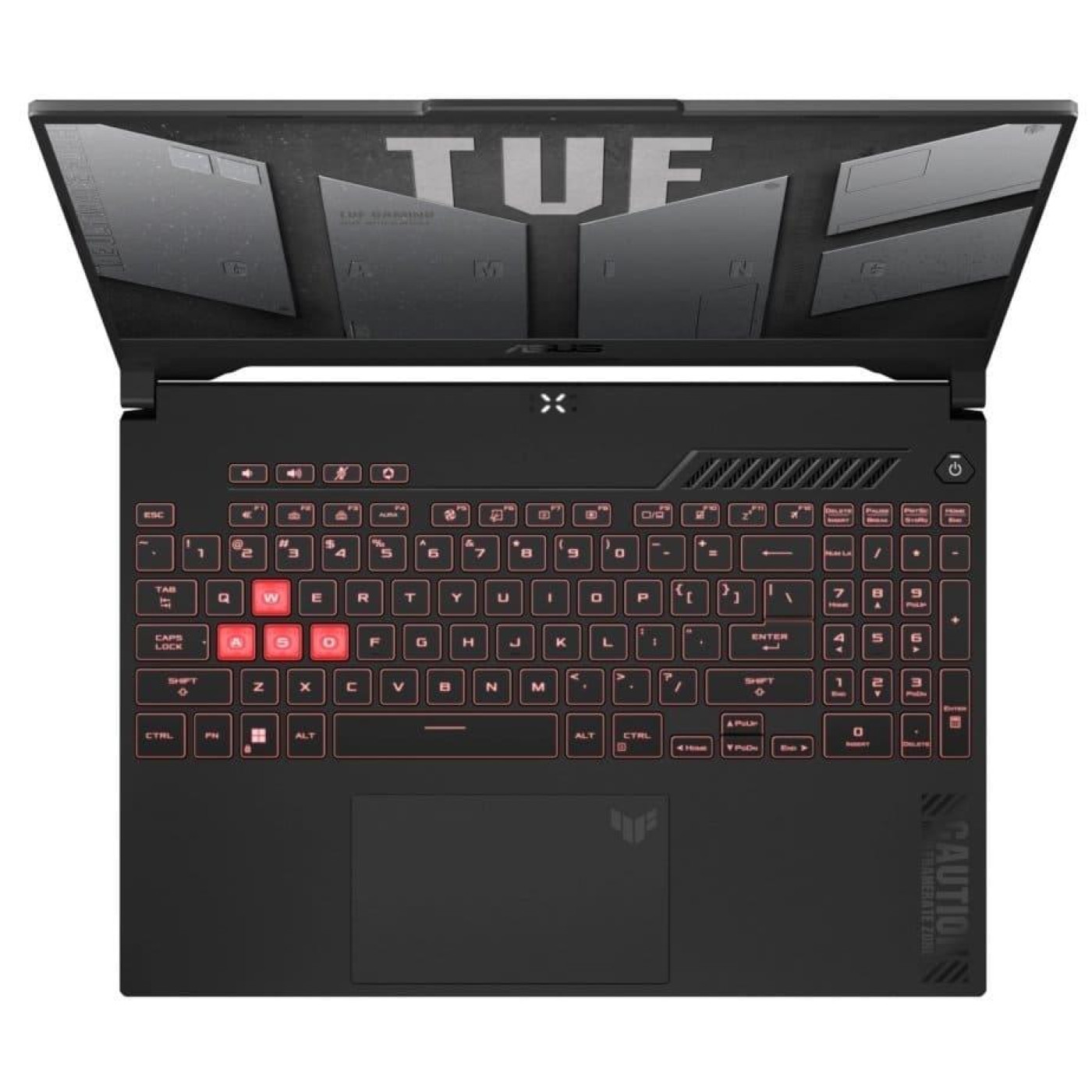 Ноутбук ASUS 17.3 TUF Gaming A17 FA707NUG-HX146 FHD IPS/Ryzen 7 7445HS/16GB/1TB/RTX 4050 6GB/DOS/Mecha Gray (90NR0EF5-M00AK0)