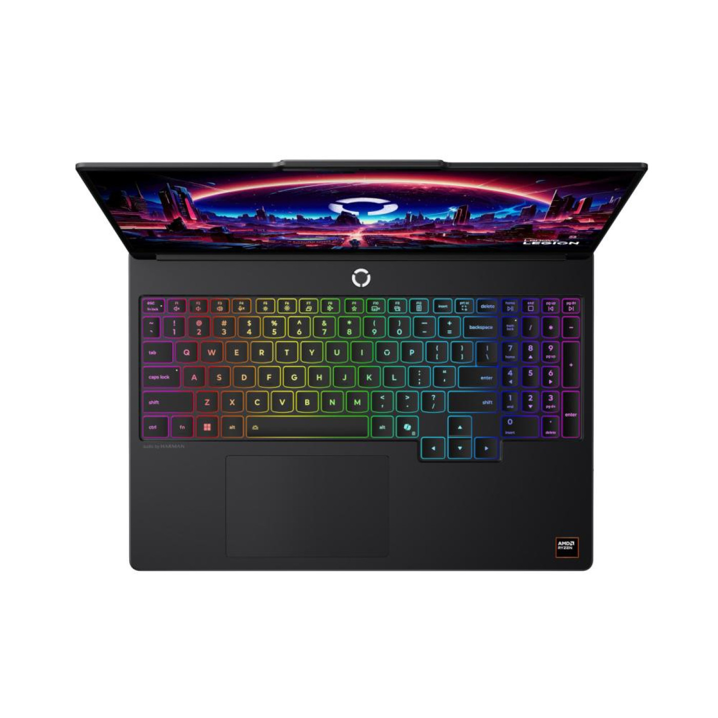Ноутбук Lenovo 15.3 Legion 5 15AHP11 2.5K OLED/Ryzen 7 250/16GB/512 SSD/RTX 5060 8GB/DOS/Eclipse Black (83Q7009XRA)
