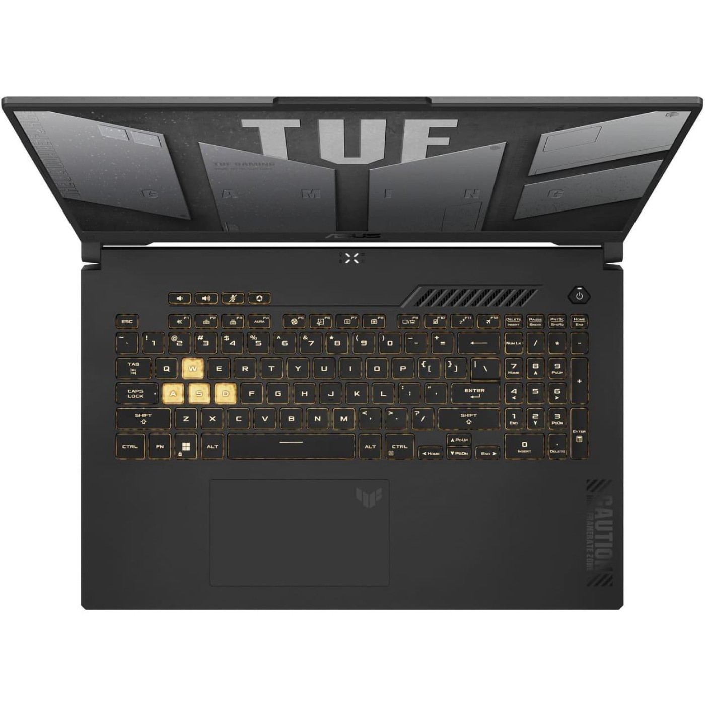 Ноутбук ASUS 17 TUF Gaming F17 (FX707ZC4-HX028) Intel I5-12500H/16GB/SSD512GB/GF RTX 3050-4GB/DOS/Jaeger Gray (90NR0GX2-M003V0)