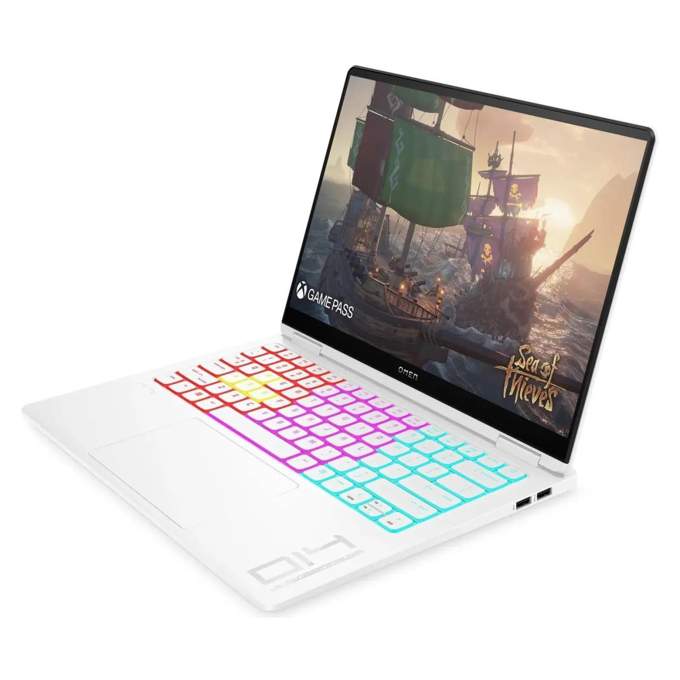 Ноутбук HP 14 OMEN 14-fb1004ua 2880x1800 OLED/Intel U9-285H/32GB/1TB/RTX 5070 8GB/DOS/White (C3UL4EA)