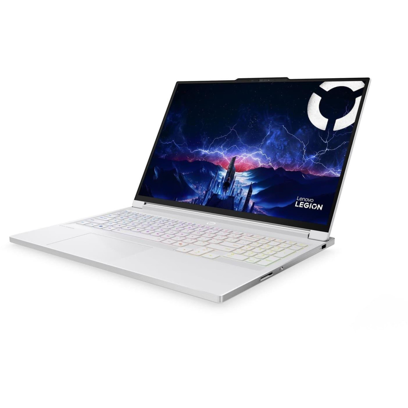 Ноутбук Lenovo 16 Legion 7 16IAX10 2560x1600 OLED/Intel U7-255HX/32GB/1TB/RTX 5060/W11H/Glacier White (83KY0007US *)
