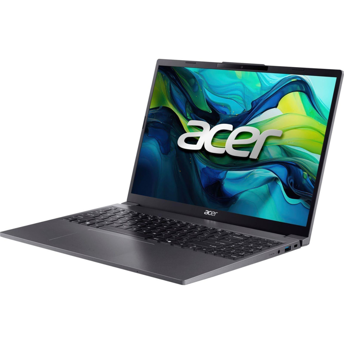 Ноутбук Acer 17 Aspire Go AG17-31P-37MW 1920х1080/ IPS/ Intel Core 3 N355/ 16 ГБ/ 512 ГБ/Dos сірий (NX.J8ZEU.008)