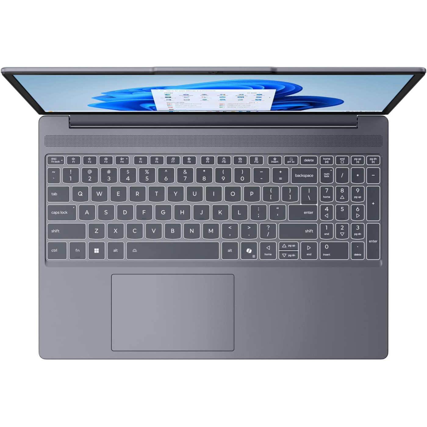 Ноутбук Lenovo 15.3 IdeaPad Slim 3 15ARP10 WUXGA IPS/Ryzen 5 150/16GB/512SSD/UMA/Radeon 660M/DOS/Luna Grey (83K700GLRA)