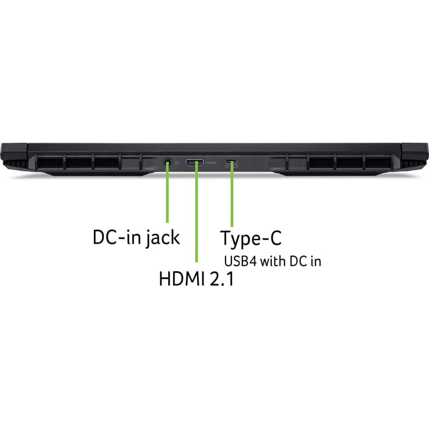 Ноутбук Acer 16 Nitro V 16 ANV16-72 WUXGA IPS 180Hz/Intel Core 7 240H/16GB/512SSD/RTX 5060/W11P/Obsidian Black (NH.U2EAA.003 + mouse)