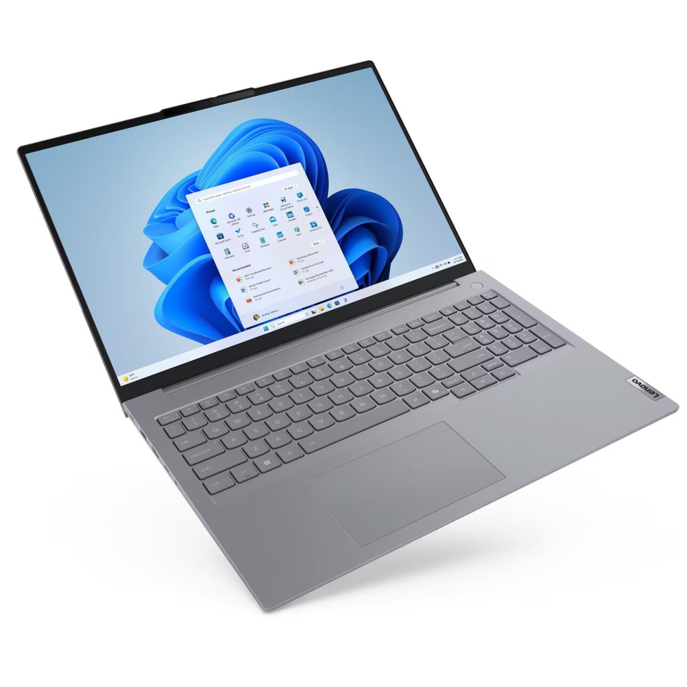 Ноутбук Lenovo 16 ThinkBook 16-G8 WUXGA IPS AG/Intel U7-255H/16GB/512SSD/UMA/W11P/Gray (21SK007GRA)