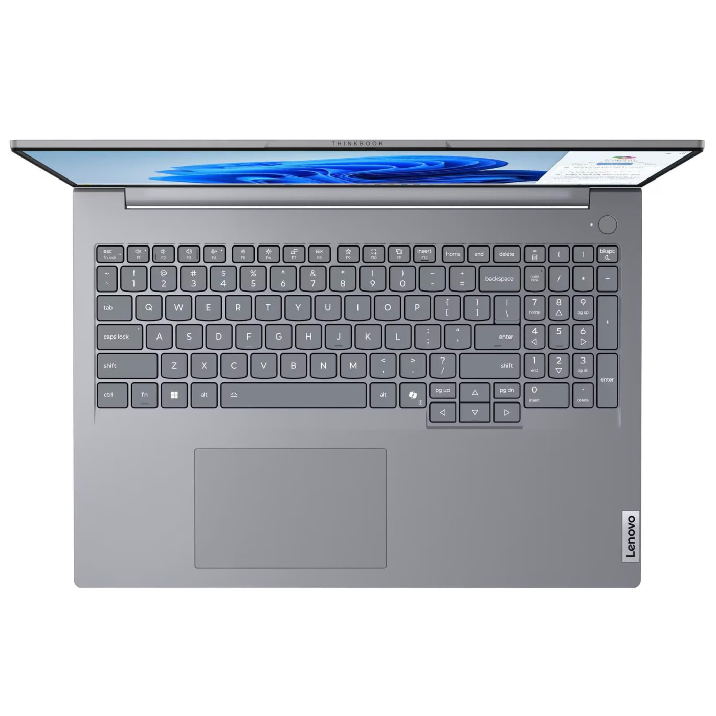 Ноутбук Lenovo 16 ThinkBook 16-G8 WUXGA IPS AG/Intel U7-255H/16GB/512SSD/UMA/W11P/Gray (21SK007GRA)