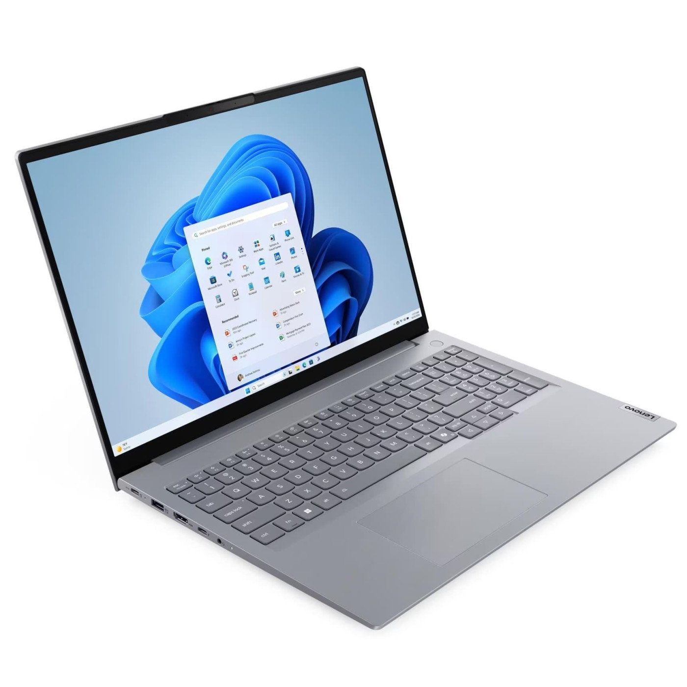 Ноутбук Lenovo 16 ThinkBook 16-G9 WUXGA IPS AG/Ryzen 7 250/32GB/512SSD/UMA/DOS/Gray (21UT000QRA)