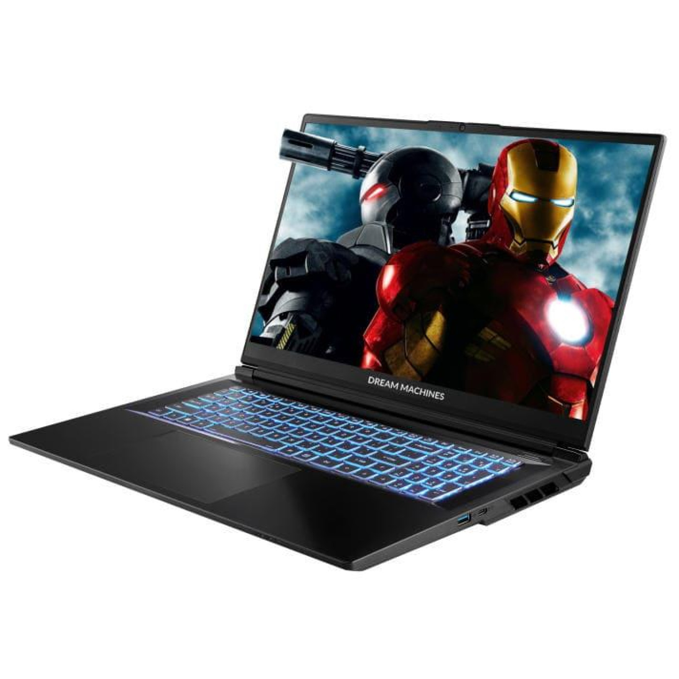 Ноутбук Dream Machines 17 RG5060-17 FHD IPS/i9-14900HX/32GB/1TB/RTX 5060 8GB/DOS/Black (RG5060-17UA21)
