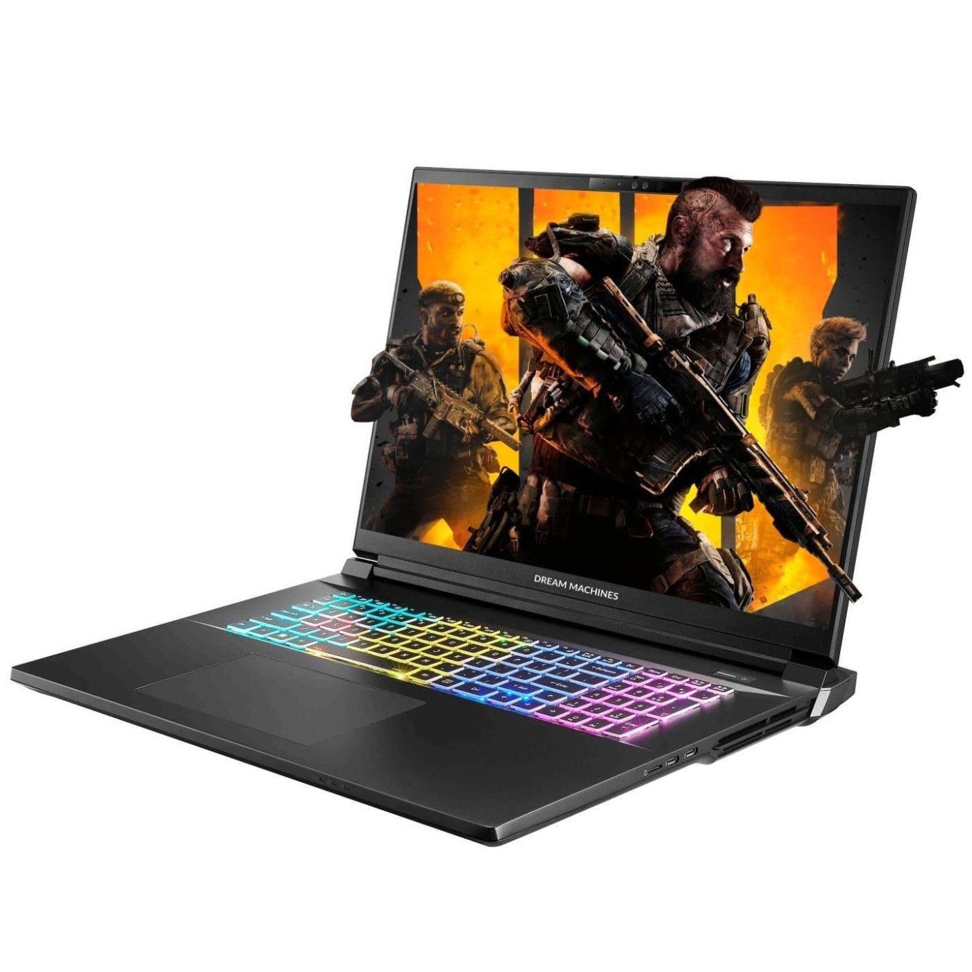 Ноутбук Dream Machines 18 RX5090-18 UHD+/Intel U9-275HX/32GB/2TB/RTX 5090 24GB/DOS/Black (RX5090-18UA29)