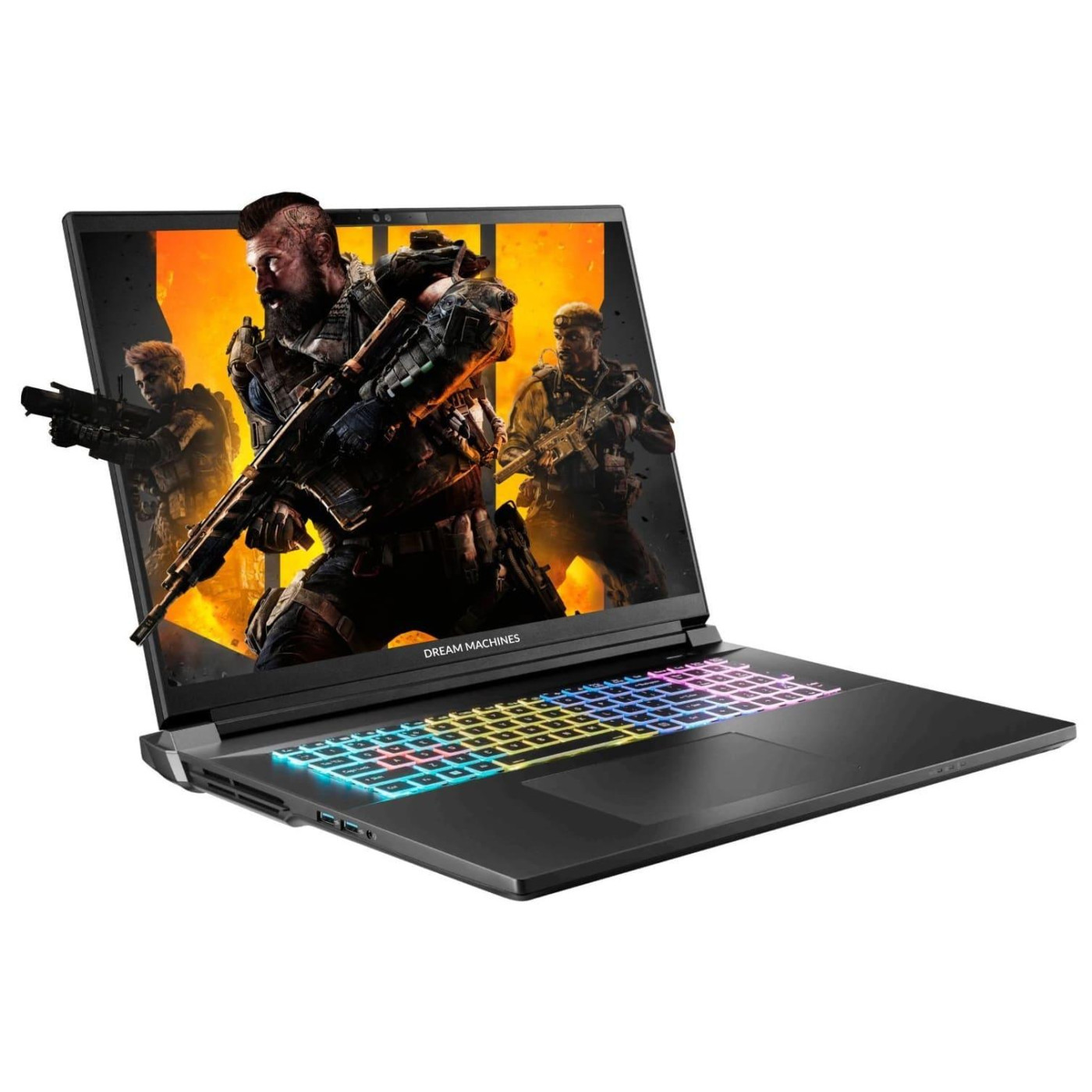 Ноутбук Dream Machines 18 RX5090-18 UHD+/Intel U9-275HX/32GB/2TB/RTX 5090 24GB/DOS/Black (RX5090-18UA29)