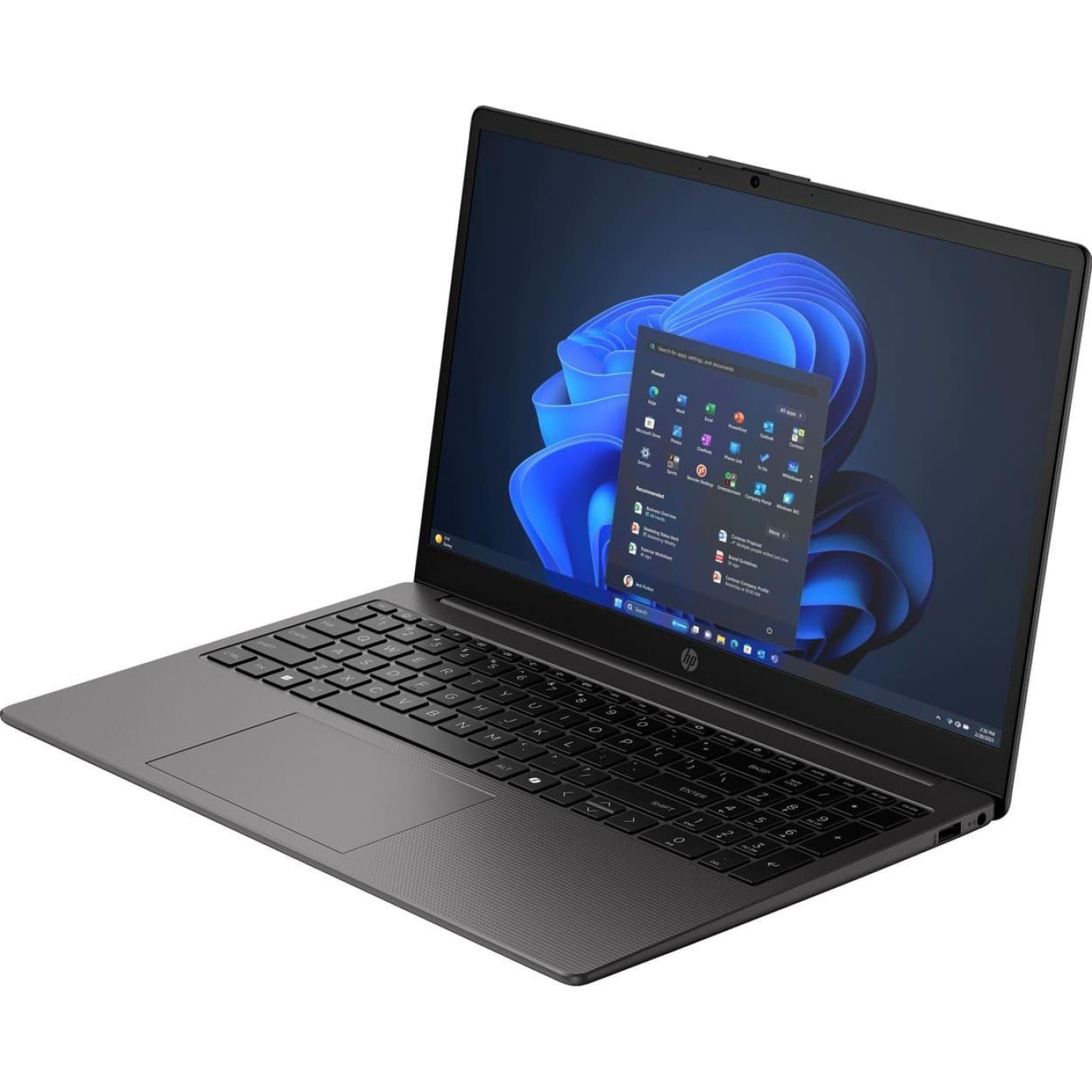 Ноутбук HP 15.6 255R G10 FHD IPS/Ryzen 5 7535U/16GB/512SSD/Radeon/W11P/Gray (D0DP6AT)