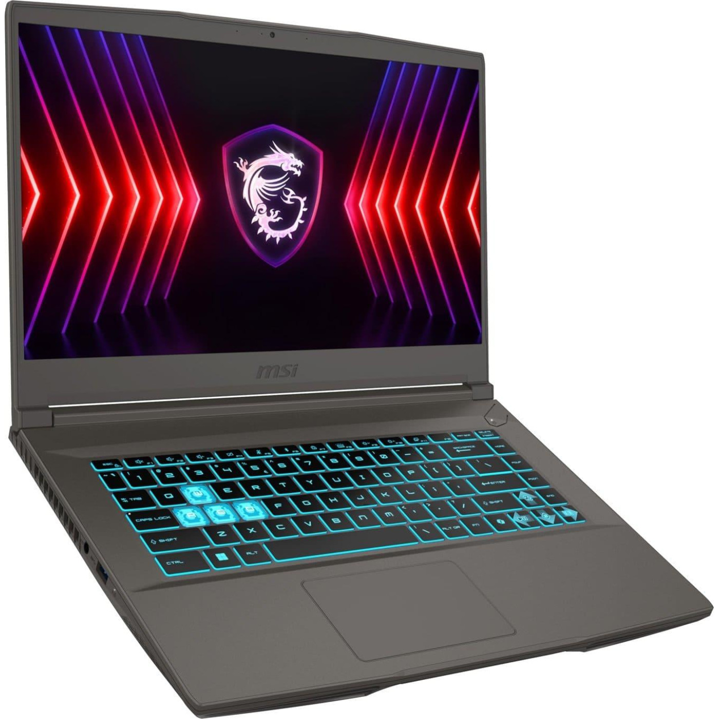 Ноутбук MSI 15.6 Thin 15 B13VF FHD IPS 144Hz/i7-13620H/16GB/1TB/RTX 4060 8GB/NOGRAVING/DOS/Black (B13VF-2894)