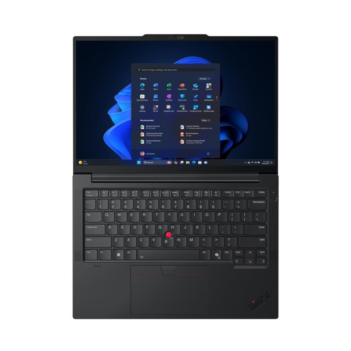 Ноутбук Lenovo 14 ThinkPad E14 Gen 8 /Intel Core 5 325/16GB/512 SSD/Intel UHD/W11P/Eclipse Black (21Y6000JRA)