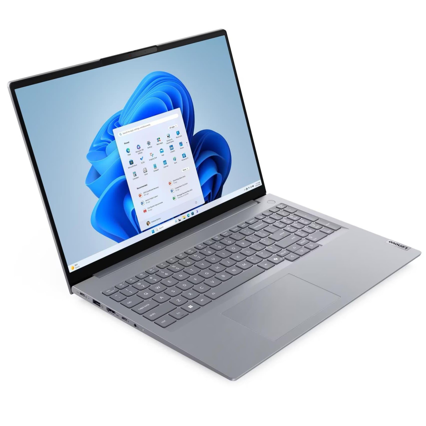 Ноутбук Lenovo 16 ThinkBook 16-G9 WUXGA IPS/Intel 5-210H/16GB/512SSD/UMA/DOS/Gray (21US005URA)