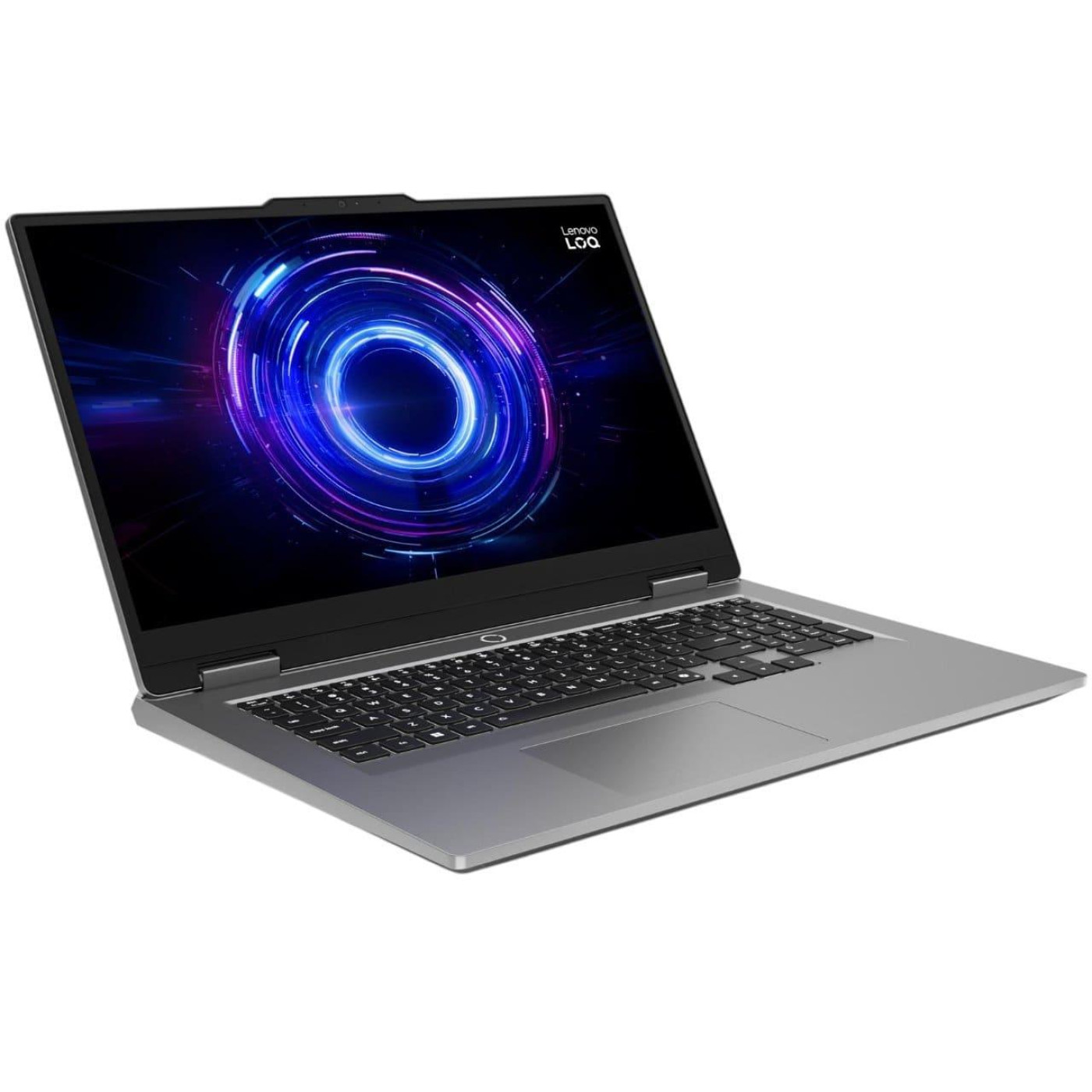 Ноутбук Lenovo 17.3 LOQ 17IRX10 FHD IPS 165Hz/Intel i7-13700HX/32GB/1TB/RTX 5060 8GB/DOS/Luna Grey (83JH00BNRA) U1