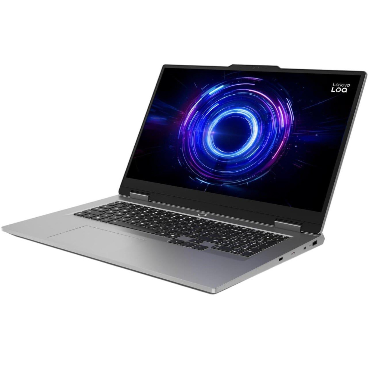 Ноутбук Lenovo 17.3 LOQ 17IRX10 FHD IPS 165Hz/Intel i7-13700HX/32GB/1TB/RTX 5060 8GB/DOS/Luna Grey (83JH00BNRA) U1