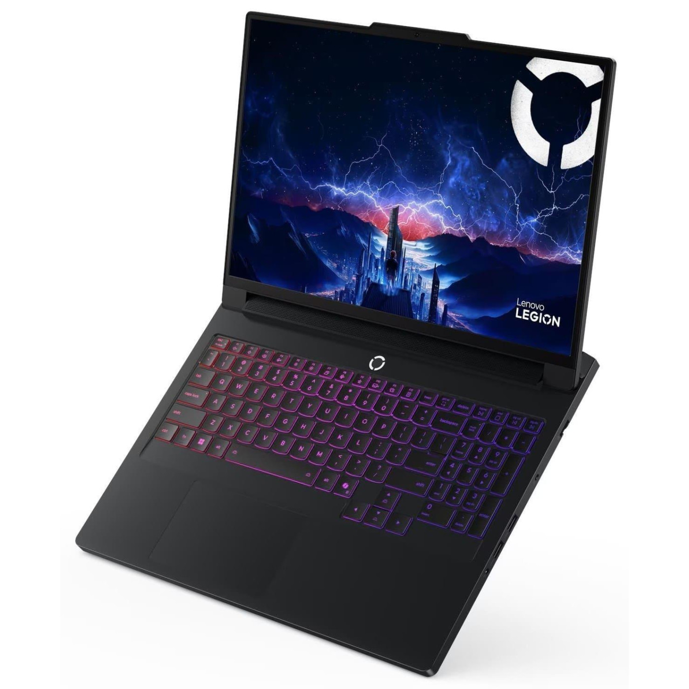 Ноутбук Lenovo 16 Legion Pro 7 16AFR10H 2560x1600 OLED/Ryzen 9 9955HX/32GB/2TB/RTX 5070 Ti/W11H/Eclipse Black (83RU0002US)