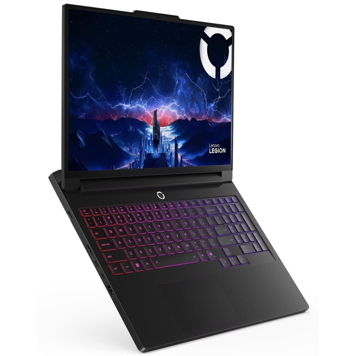 Ноутбук Lenovo 16 Legion Pro 7 16AFR10H 2560x1600 OLED/Ryzen 9 9955HX/32GB/2TB/RTX 5070 Ti/W11H/Eclipse Black (83RU0002US)
