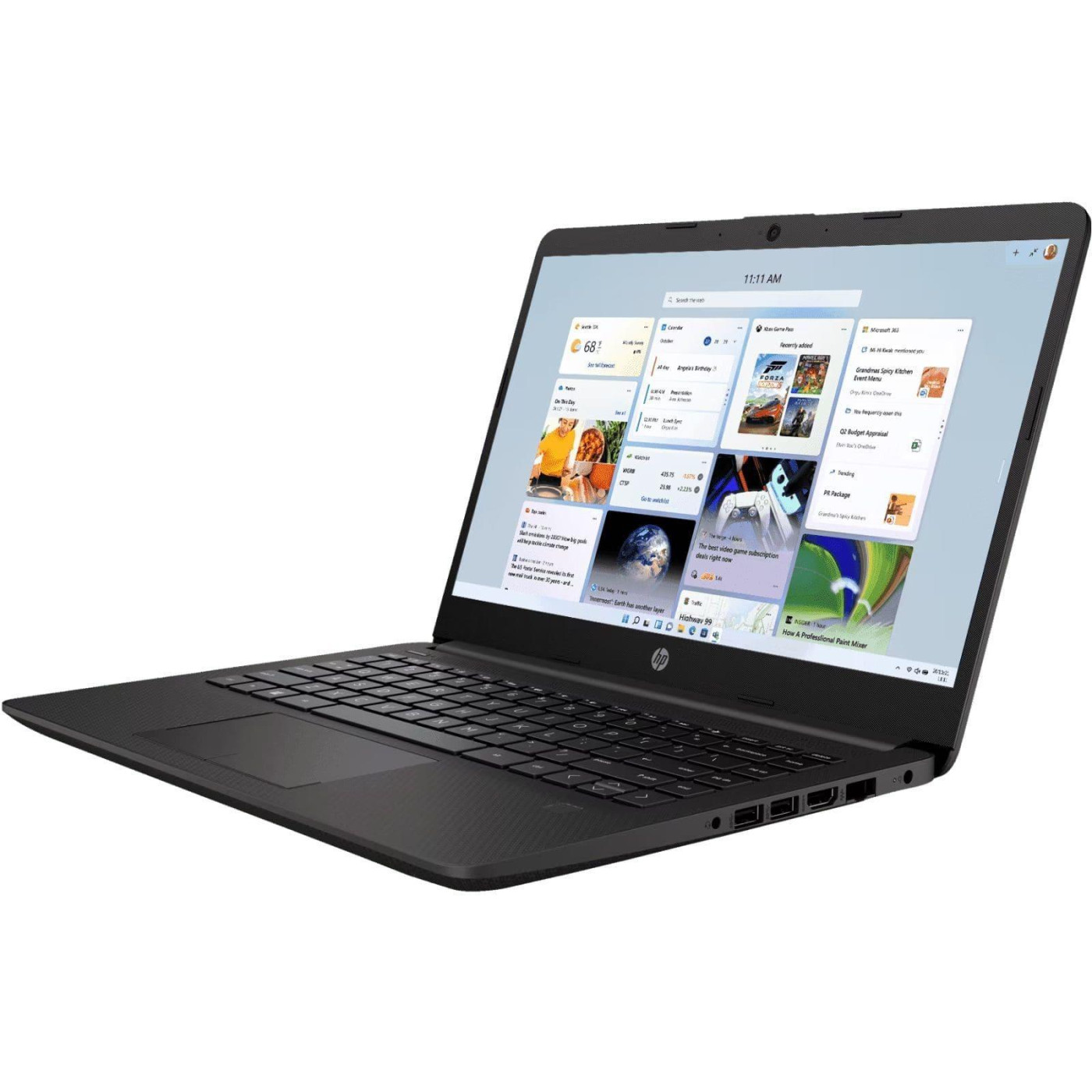 Ноутбук HP 14 240R-G9 FHD IPS/Intel 5-120U/16GB/512SSD/UMA/W11H/Black (C38LXAT)
