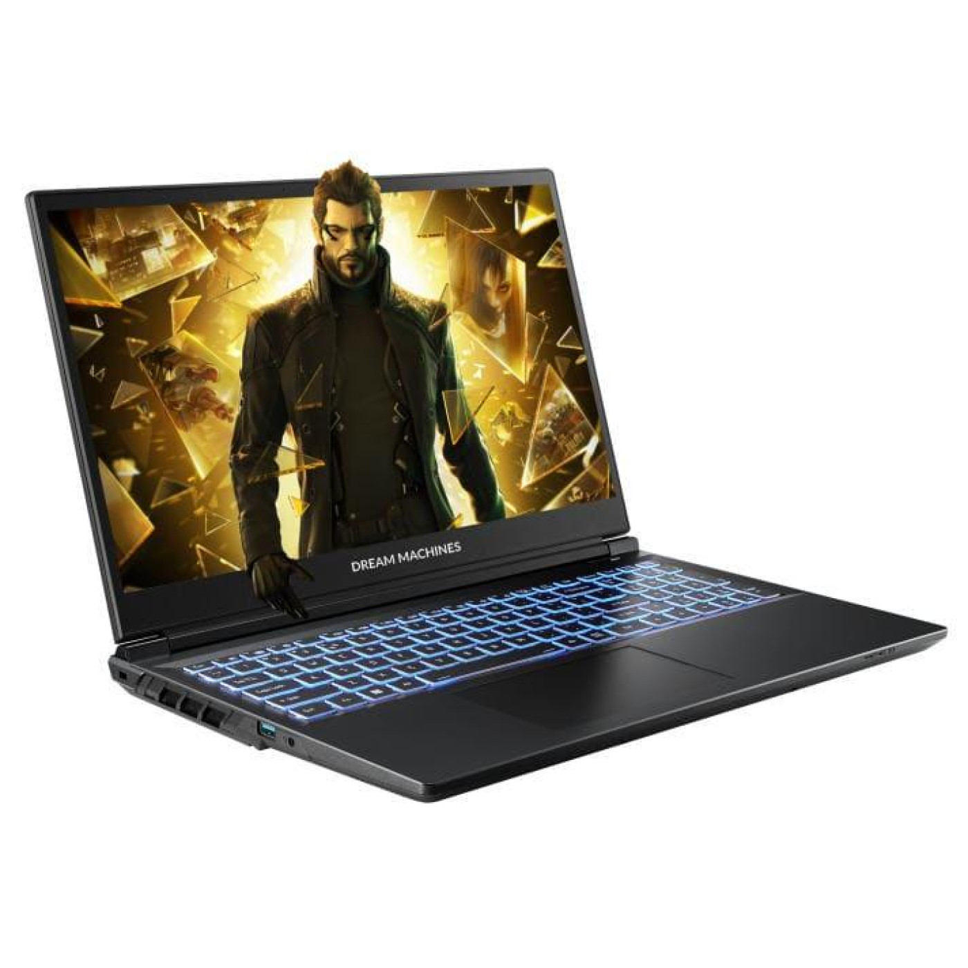 Ноутбук Dream Machines 15.6 RG5060-15 FHD IPS/U9-275HX/32GB/2TB/RTX 5060 8GB/DOS/Black (RG5060-15UA28)