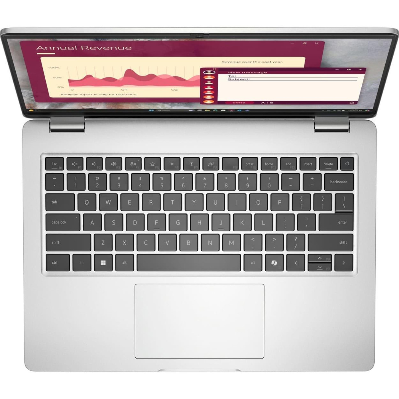 Ноутбук Dell 14 Pro 14 FHD+/Intel U5-235U/16GB/512SSD/UMA/W11P/Silver (BTO106PC14250UA_W11P)