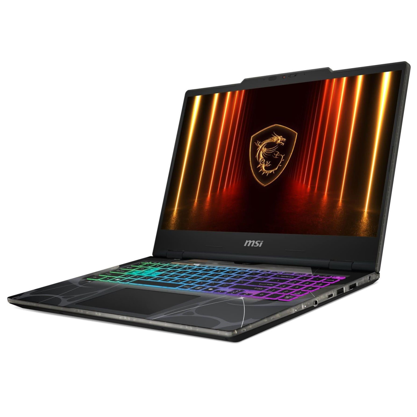 Ноутбук MSI 15.6 Cyborg 15 B13WEKG-1037XUA 1920x1080 IPS/Intel Core i7-13620H/16GB/512SSD/RTX 5050 8GB/DOS/Black (B13WEKG-1037XUA)