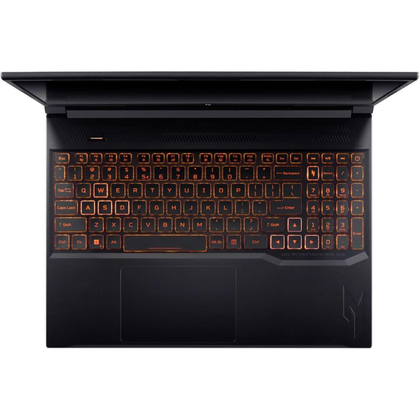 Ноутбук Acer 16 Nitro V 16 AI ANV16-42 WUXGA IPS/Ryzen 5 240/16GB/512SSD/RTX 3050 6GB/DOS/Black (NH.U1KEU.007)