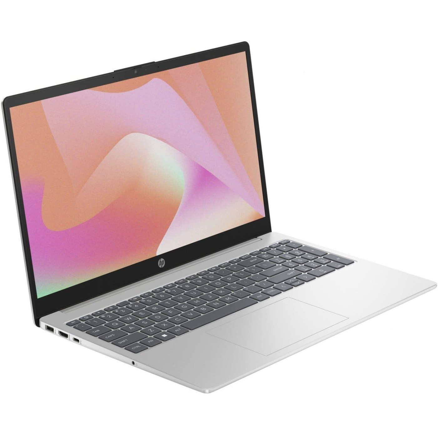 Ноутбук HP 15.6 15-fd0203ua FHD IPS/Intel 3-100U/16GB/1TB/UMA/DOS/Silver (D16CREA)
