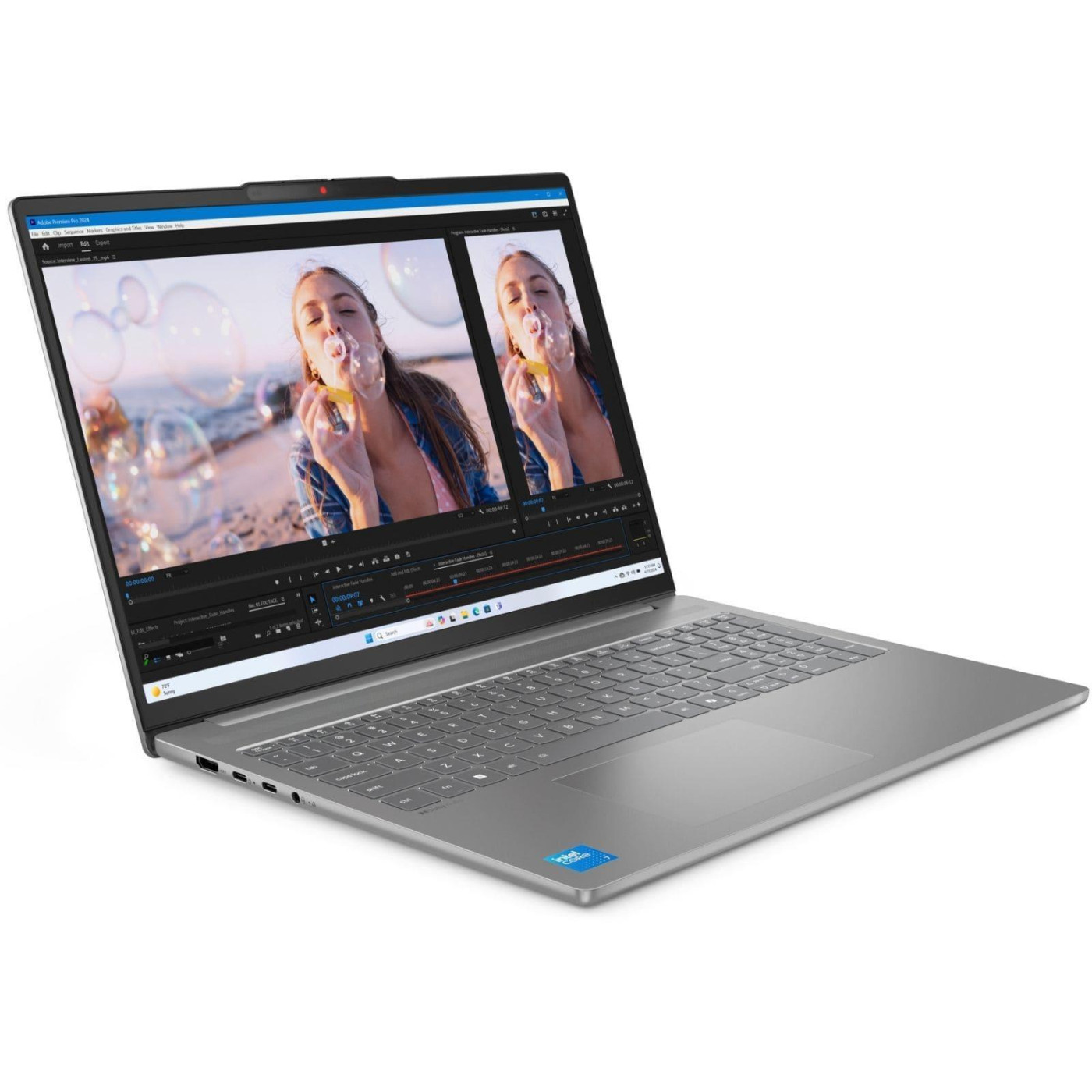 Ноутбук Lenovo 16 IdeaPad Slim 5 16IRH10/i7-13620H/32/1TB SSD/Intel HD/DOS/Luna grey (83HS008MRA)